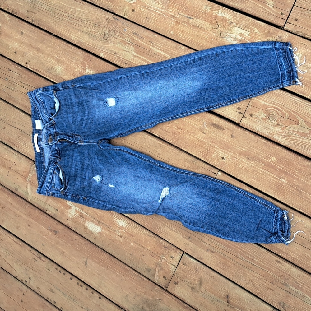 EUNINA Low Rise Kitty Skinny Crop Jean